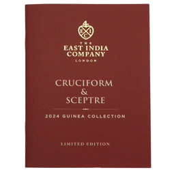 Pre-Owned 2024 St Helena East India Company Half Guinea Proof Gold Coin