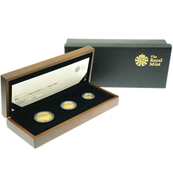 Pre-Owned 2011 UK Britannia Proof Gold 3-Coin Set