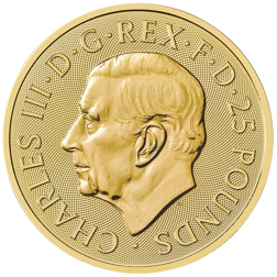 2025 UK Tudor Beasts Queen's Panther 1/4oz Gold Coin