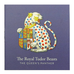 Pre-Owned 2025 UK Tudor Beasts Queen's Panther 1/4oz Proof Gold Coin