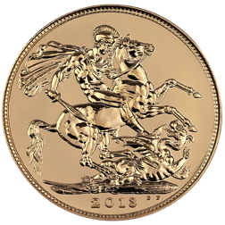 Pre-Owned 2013 UK 60th Coronation Anniversary 'Struck on the Day' Full Sovereign Gold Coin - Missing Outer Box