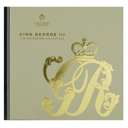 Pre-Owned 2020 East India Company King George III Sovereign Proof Gold 3-Coin Set