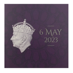 Pre-Owned 2023 UK Coronation of King Charles III £5 Proof Gold Coin