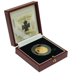 Pre-Owned 2006 UK Victoria Cross ‘Heroic Acts’ 50p Proof Gold Coin