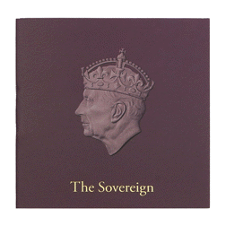 Pre-Owned 2023 UK Coronation Full Sovereign Piedfort Proof Gold Coin