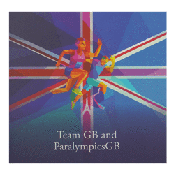 Pre-Owned 2024 UK Team GB and Paralympics 50p Proof Gold Coin