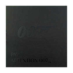 Pre-Owned 2020 The Royal Mint James Bond 007 Pay Attention 1oz Proof Gold Coin