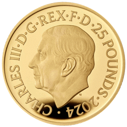 Pre-Owned 2024 UK Star Wars ‘Millennium Falcon’ 1/4oz Proof Gold Coin