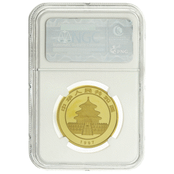 Pre-Owned 1997 Chinese Panda 'Large Date' 1oz Gold Coin Pre-Owned 1997 Chinese Panda 'Large Date' 1oz Gold Coin