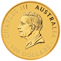 Pre-Owned 2024 Australian 125th Anniversary of the Perth Mint 1oz Gold Coin