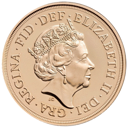 Pre-Owned 2016 UK Queen Elizabeth II 90th Birthday 'Struck on the Day' Boxed Full Sovereign Gold Coi