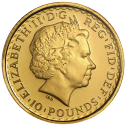 Pre-Owned 2003 UK Britannia 1/10oz Proof Design Gold Coin