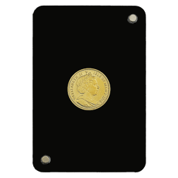 Pre-Owned 2016 Isle of Man Angel 1/10oz Gold Coin