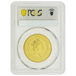 Pre-Owned 2021 St Helena The Queen's Virtues Victory 1oz Gold Coin - PCGS Graded MS70 - 861350.70/44