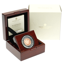 Pre-Owned 2022 UK Half Sovereign Proof Gold Coin