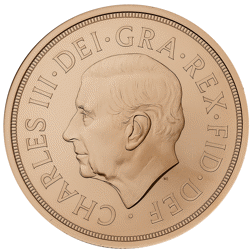 Pre-Owned 2022 UK Memorial Quintuple Sovereign Brilliant Uncirculated Gold Coin