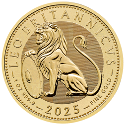 2025 UK The British Lion 1oz Gold Coin