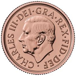 Pre-Owned UK Quarter Sovereign Gold Coin - Mixed Dates