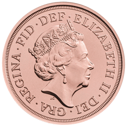 Pre-Owned 2021 Double Sovereign Proof Design Gold Coin