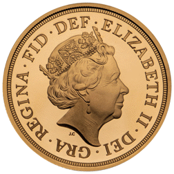 Pre-Owned 2021 Full Sovereign Proof Design Gold Coin