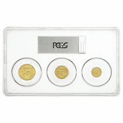 Pre-Owned 2017 USA Eagle Gold 3-Coin Set - PCGS Graded MS70 - 619653.70/83246421