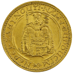 Pre-Owned 1923 Czech 1 Dukat Gold Coin