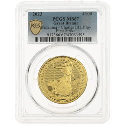 Pre-Owned 2023 UK Britannia 1oz Gold Coin - PCGS Graded MS67 - 917366.67/47063595