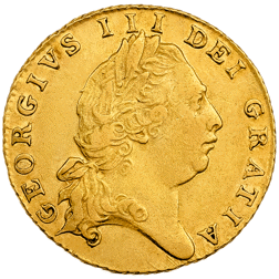 Pre-Owned 1802 George III Half Guinea Gold Coin