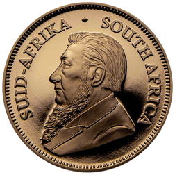 Pre-Owned 2021 South African Krugerrand 1/4oz Proof Gold Coin