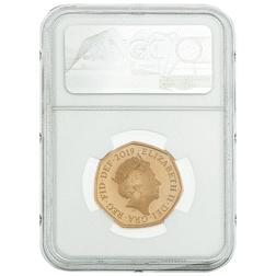 Pre-Owned 2019 UK Victoria Cross ‘Heroic Acts’ 50p Piedfort Proof Gold Coin - NGC Graded PF70 - 6027