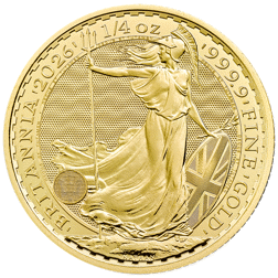 2026 UK Britannia 1/4oz Gold Coin*