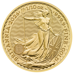 2026 UK Britannia 1/10oz Gold Coin*