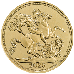 2026 UK 'Yellow Gold' Full Sovereign Gold Coin