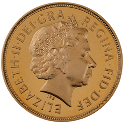 Pre-Owned 2008 UK Full Sovereign Proof Gold Coin - Damaged Outer Box