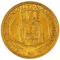 Pre-Owned 1926 Czech 1 Dukat Gold Coin