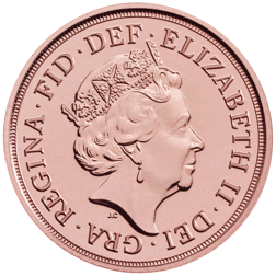 Pre-Owned 2021 UK Full Sovereign Gold Coin - Carded