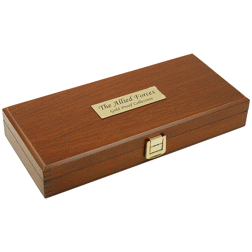 Pre-Owned 2005 WW2 Anniversary Allied Forces Proof Gold 4-Coin Collection