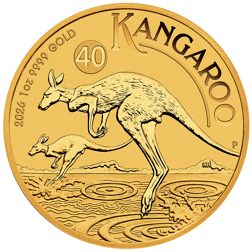 2026 Australian Kangaroo 1oz Gold Coin