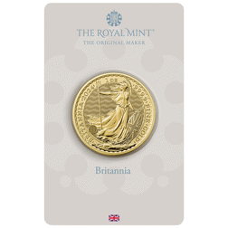 Pre-Owned 2024 UK Britannia 1oz Gold Coin - Carded