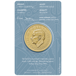 Pre-Owned 2024 UK Britannia 1oz Gold Coin - Carded