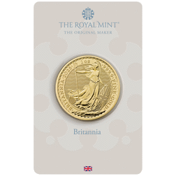 Pre-Owned 2025 UK Britannia 1oz Gold Coin - Carded