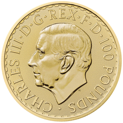 Pre-Owned 2025 UK Britannia 1oz Gold Coin - Carded