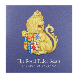 Pre-Owned 2022 UK Tudor Beasts Lion of England 1oz Proof Gold Coin