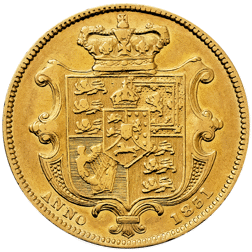 Pre-Owned 1831 London Mint William IV Full Sovereign Gold Coin