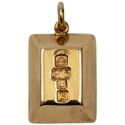 Pre-Owned 2006 UK Queen Elizabeth II's 80th Birthday Proof Gold Crown and 1/2oz Ingot Box Set