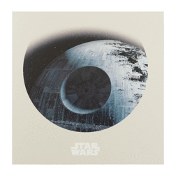 Pre-Owned 2024 UK Star Wars Death Star 50p Proof Gold Coin