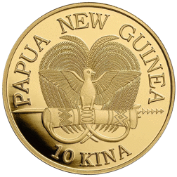 Pre-Owned 2023 Papua New Guinea Bird of Paradise 1oz Gold Coin