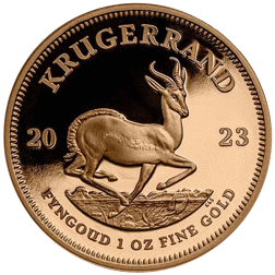 Pre-Owned 2023 South African Krugerrand 1oz Proof Gold Coin