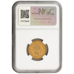Pre-Owned 2018 UK Full Sovereign Proof Gold Coin - NGC Graded PF70 - 6768030-006