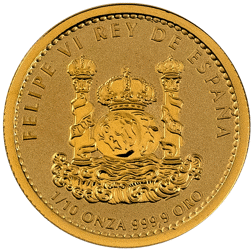 Pre-Owned 2022 Spanish Felipe` VI Iberian Lynx 1/10oz Gold Coin